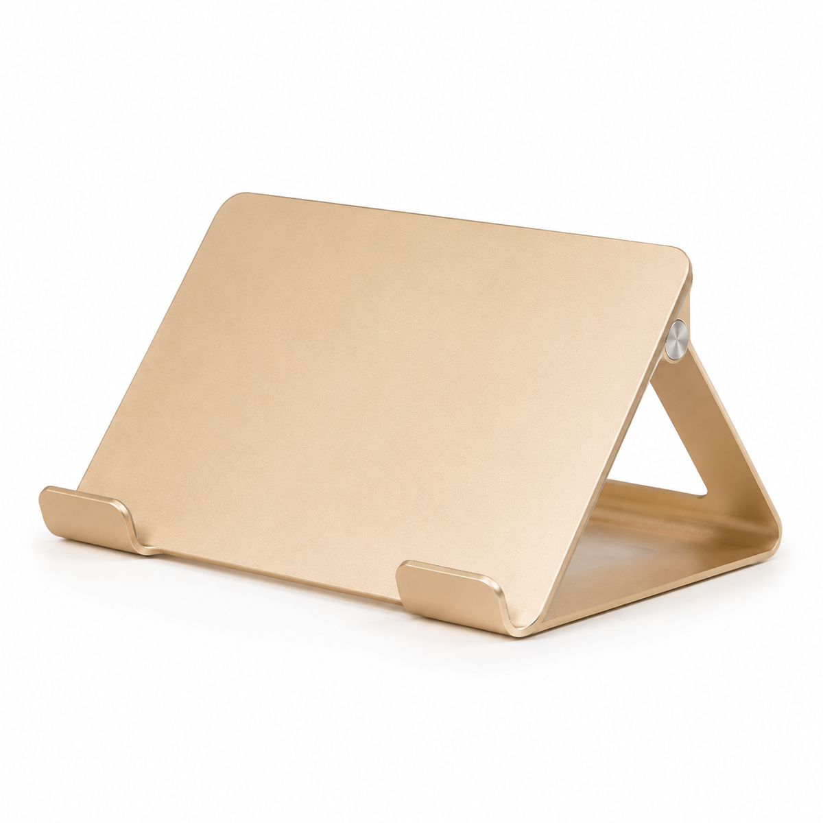 FoldRest Compact Aluminum Laptop Stand – white background product view