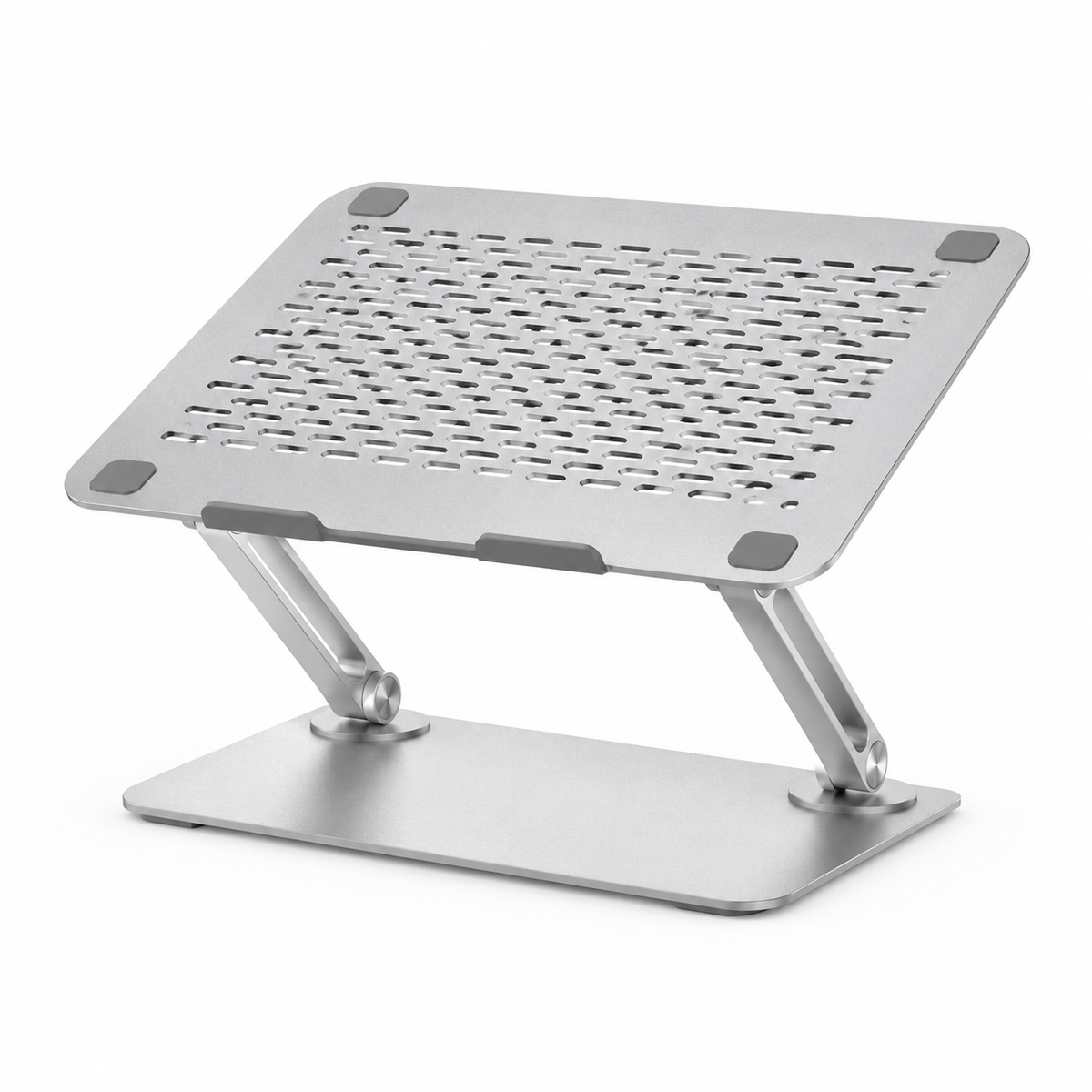 RiseVent Adjustable Ventilated Laptop Riser – white background product view