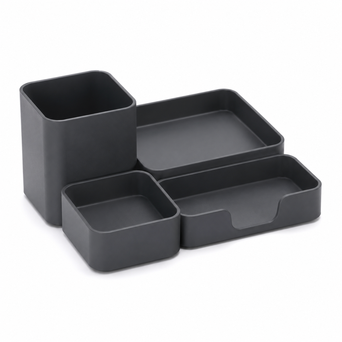 SortGrid Modular Desktop Organizer – white background product view