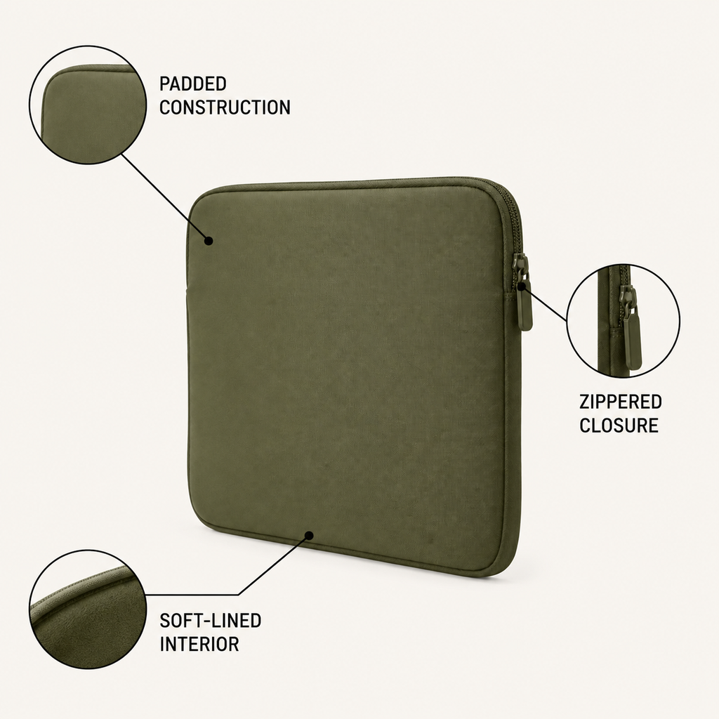 EdgeGuard Padded Tablet Sleeve – feature view