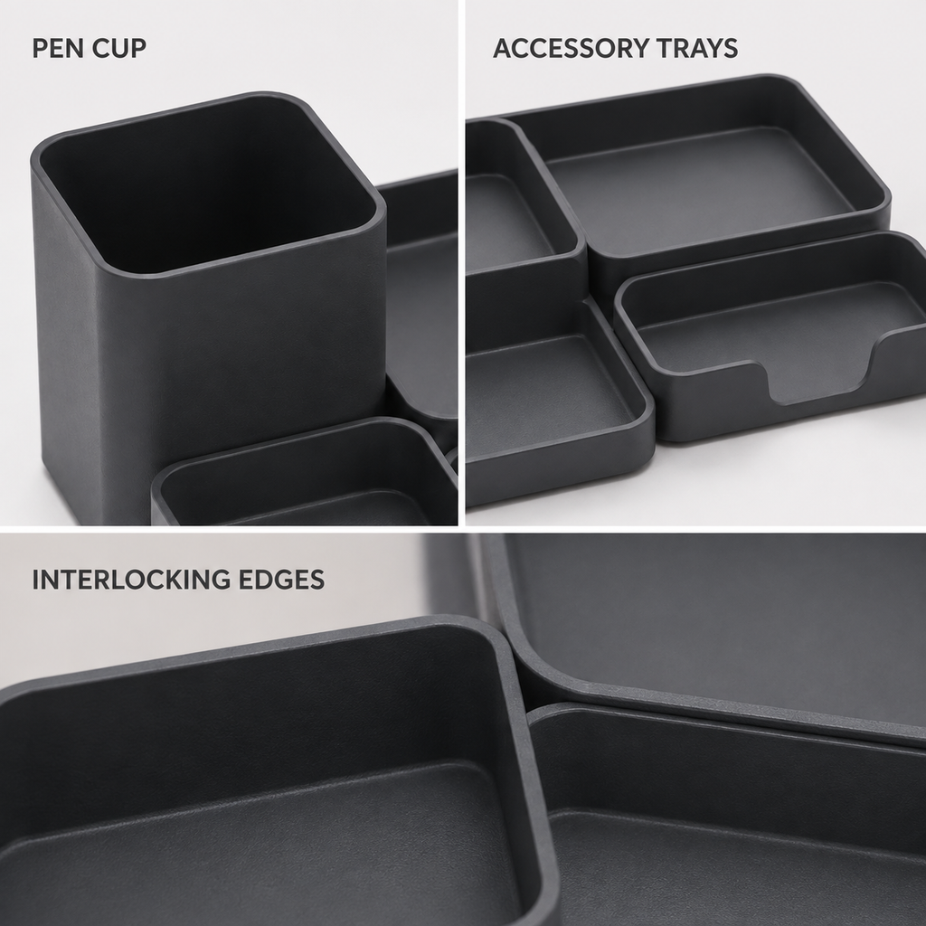 SortGrid Modular Desktop Organizer – detail view