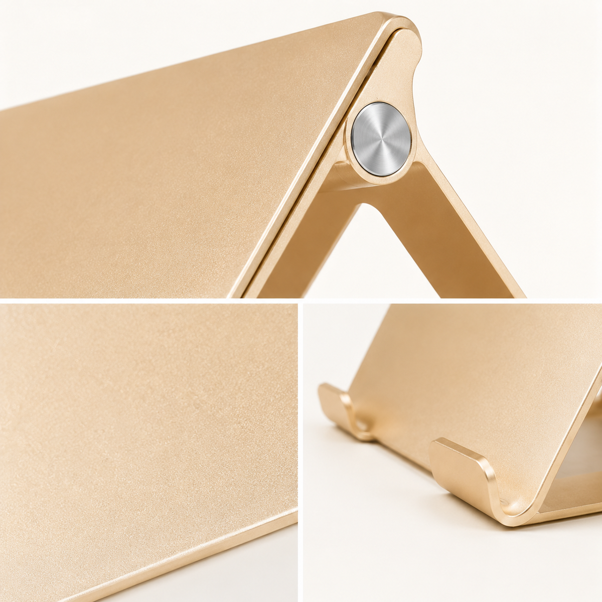 FoldRest Compact Aluminum Laptop Stand – detail view