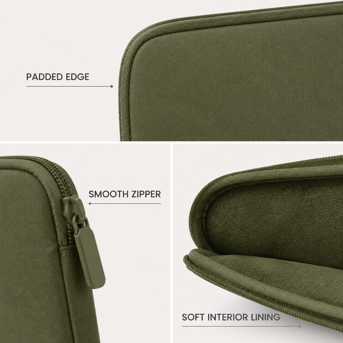 EdgeGuard Padded Tablet Sleeve – detail view