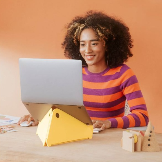 Adjustable Foldable Aluminum Laptop Stand